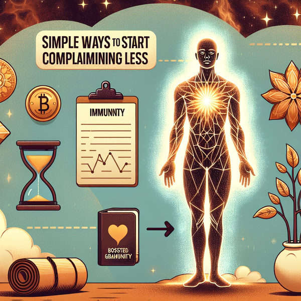 Why Complaining Less Boosts Your Immune System — and Simple Ways to Start