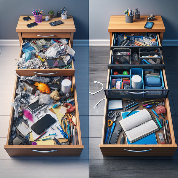 What Happens When You Declutter One Drawer Every Day for a Month?